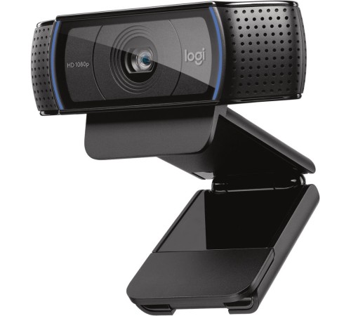 Камера Web Logitech HD Pro C920 черный 3Mpix (1920x1080) USB2.0 с микрофоном (960-001062) Камера Web Logitech HD Pro C920 черный 3Mpix (1920x1080) USB2.0 с микрофоном (960-001062)