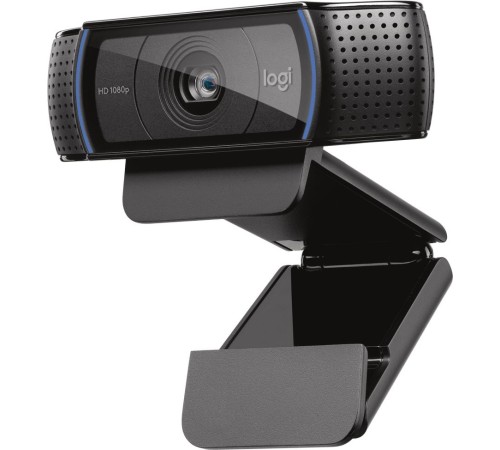 Камера Web Logitech HD Pro C920 черный 3Mpix (1920x1080) USB2.0 с микрофоном (960-001062) Камера Web Logitech HD Pro C920 черный 3Mpix (1920x1080) USB2.0 с микрофоном (960-001062)