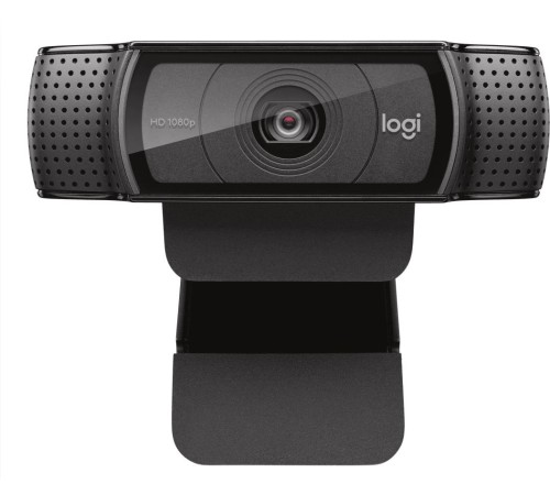 Камера Web Logitech HD Pro C920 черный 3Mpix (1920x1080) USB2.0 с микрофоном (960-001062) Камера Web Logitech HD Pro C920 черный 3Mpix (1920x1080) USB2.0 с микрофоном (960-001062)