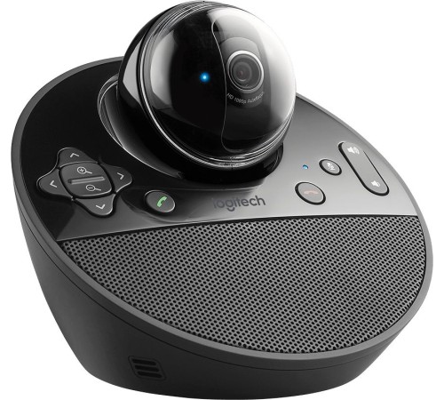 Камера Web Logitech Conference Cam ВСС950 черный 3Mpix (1920x1080) USB2.0 с микрофоном (960-001005)