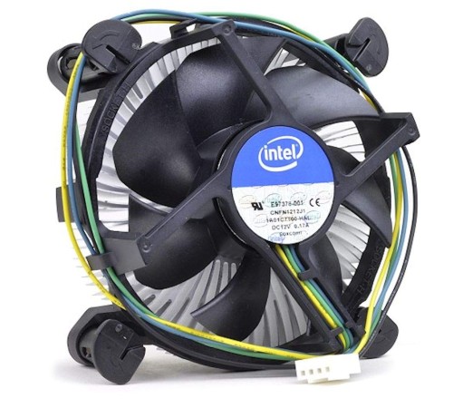 Устройство охлаждения(кулер) Intel E97378 Soc-1151/1200 4-pin 18-38dB Al+Cu 95W 240gr brown box