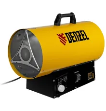 Тепловая пушка газовая Denzel GHG-15i 15000Вт желтый/черный
