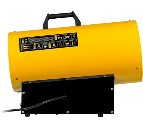 Тепловая пушка газовая Denzel GHG-15i 15000Вт желтый/черный Тепловая пушка газовая Denzel GHG-15i 15000Вт желтый/черный