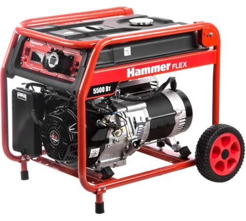Генератор Hammer Flex GN6000T 5.5кВт Генератор Hammer Flex GN6000T 5.5кВт