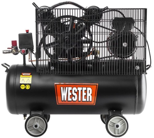 Компрессор поршневой Wester WBK2200/50PRO масляный 340л/мин 50л 2200Вт черный/красный Компрессор поршневой Wester WBK2200/50PRO масляный 340л/мин 50л 2200Вт черный/красный