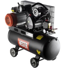 Компрессор поршневой Wester WBK2200/50PRO масляный 340л/мин 50л 2200Вт черный/красный