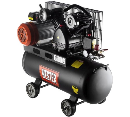 Компрессор поршневой Wester WBK2200/50PRO масляный 340л/мин 50л 2200Вт черный/красный Компрессор поршневой Wester WBK2200/50PRO масляный 340л/мин 50л 2200Вт черный/красный