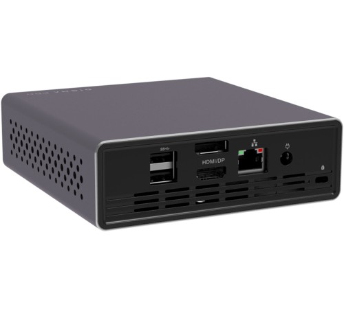 Неттоп Digma Pro Minimax U1 i3 1220P (1.5) 16Gb SSD512Gb UHDG CR Windows 11 Professional GbitEth WiFi BT 60W темно-серый/черный (DPP3-ADXW01)