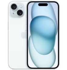 Apple iPhone 15 A3090 128Gb lt.blue 3G 4G 1Sim 6.1" iOS 17 802.11 a/b/g/n/ac/ax NFC GPS MTP43HN/A ИНДИЯ