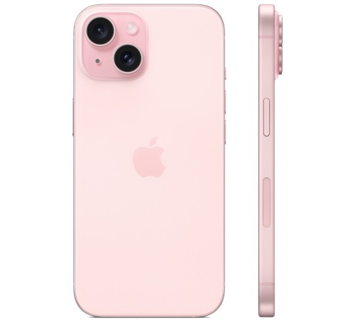 Apple iPhone 15 A3090 128Gb pink 3G 4G 1Sim 6.1" iOS 17 802.11 a/b/g/n/ac/ax NFC GPS MTP13HN/A ИНДИЯ