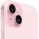 Apple iPhone 15 A3090 128Gb pink 3G 4G 1Sim 6.1" iOS 17 802.11 a/b/g/n/ac/ax NFC GPS MTP13HN/A ИНДИЯ