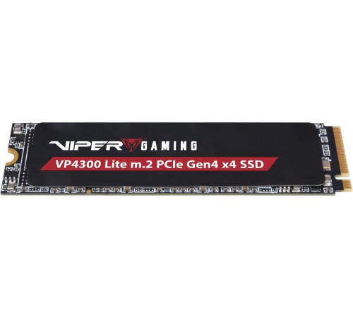 Накопитель SSD Patriot PCIe 4.0 x4 500GB VP4300L500GM28H Viper VP4300 Lite M.2 2280