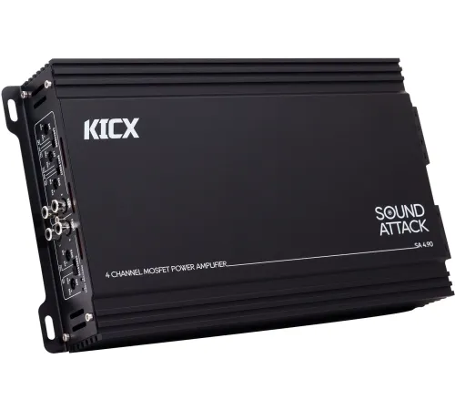 Усилитель автомобильный Kicx SA 4.90 четырехканальный Усилитель автомобильный Kicx SA 4.90 четырехканальный