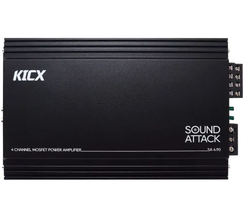 Усилитель автомобильный Kicx SA 4.90 четырехканальный Усилитель автомобильный Kicx SA 4.90 четырехканальный