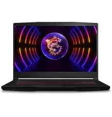 Ноутбук MSI GF63 Thin 12VF-1039RU Core i7 12650H 32Gb SSD512Gb NVIDIA GeForce RTX4060 8Gb 15.6" IPS FHD (1920x1080) Free DOS black WiFi BT Cam (9S7-16R821-1039)