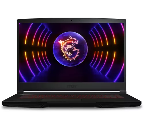 Ноутбук MSI GF63 Thin 12VF-1039RU Core i7 12650H 32Gb SSD512Gb NVIDIA GeForce RTX4060 8Gb 15.6" IPS FHD (1920x1080) Free DOS black WiFi BT Cam (9S7-16R821-1039)