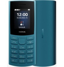 Мобильный телефон Nokia 106 (TA-1564) DS EAC 0.048 зеленый моноблок 3G 4G 1.8" 120x160 Series 30+ GSM900/1800 GSM1900