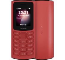 Мобильный телефон Nokia 106 (TA-1564) DS EAC 0.048 красный моноблок 3G 4G 1.8" 120x160 Series 30+ GSM900/1800 GSM1900