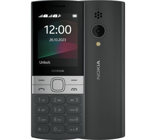 Мобильный телефон Nokia 150 TA-1582 DS EAC черный моноблок 2.4" 240x320 Series 30+ 0.3Mpix GSM900/1800 MP3