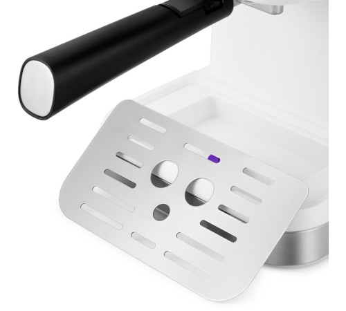 Кофеварка рожковая Kitfort КТ-7139 1050Вт белый/нержавеющая сталь Кофеварка рожковая Kitfort КТ-7139 1050Вт белый/нержавеющая сталь