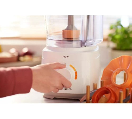 Кухонный комбайн Philips HR7310/00 700Вт белый