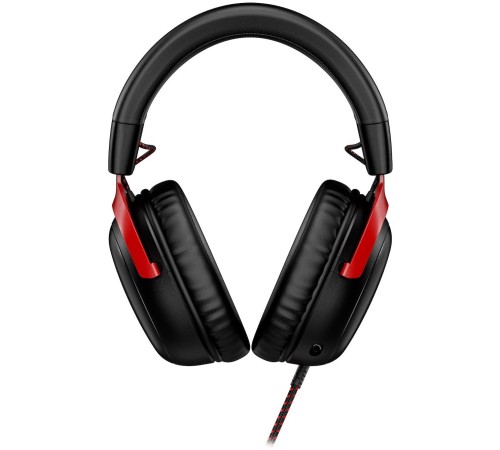 Наушники с микрофоном HyperX Cloud III черный/красный 1.2м мониторные оголовье (727A9AA)
