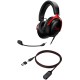 Наушники с микрофоном HyperX Cloud III черный/красный 1.2м мониторные оголовье (727A9AA)