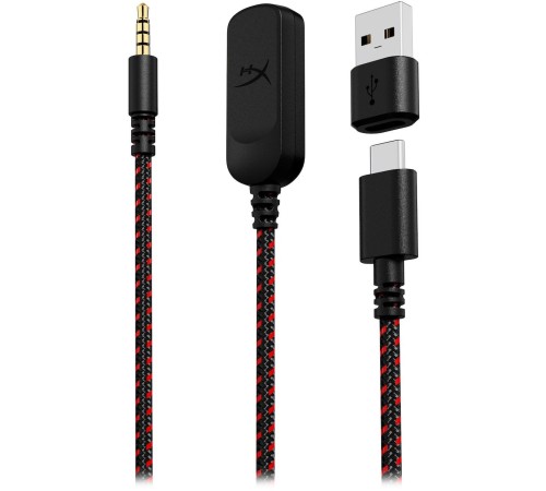 Наушники с микрофоном HyperX Cloud III черный/красный 1.2м мониторные оголовье (727A9AA)