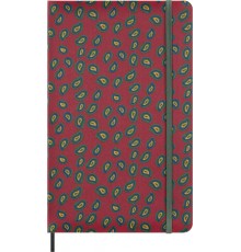 Блокнот Moleskine LIMITED EDITION PRESCIOUS & ETHICAL SILK LEPSILKQP060BDXBOX 130х210мм 240стр. линейка твердая обложка подар.кор. бордовый