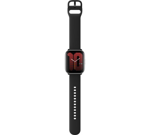 Смарт-часы Amazfit Active A2211 35.9мм 1.75" AMOLED корп.черный рем.черный разм.брасл.:135-190мм (1746349)