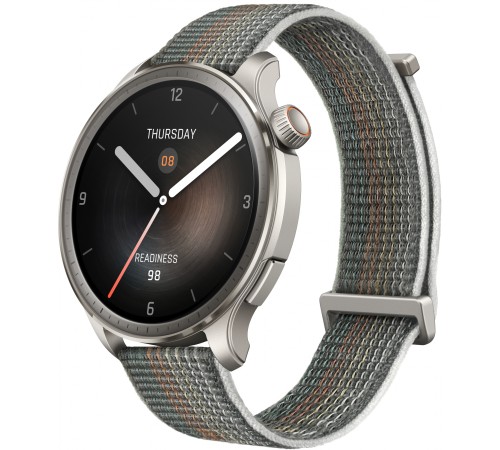 Смарт-часы Amazfit Balance A2287 46мм 1.5" AMOLED корп.серый рем.серый разм.брасл.:150-210мм (1746352)
