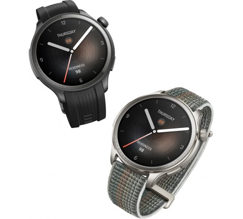 Смарт-часы Amazfit Balance A2287 46мм 1.5" AMOLED корп.серый рем.серый разм.брасл.:150-210мм (1746352)