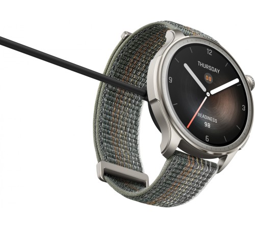 Смарт-часы Amazfit Balance A2287 46мм 1.5" AMOLED корп.серый рем.серый разм.брасл.:150-210мм (1746352)