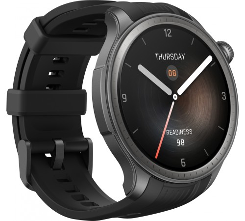Смарт-часы Amazfit Balance A2287 46мм 1.5" AMOLED корп.черный рем.черный разм.брасл.:140-215мм (1746353)
