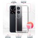 Чехол (клип-кейс) BoraSCO для Honor X5 Plus 72471 прозрачный
