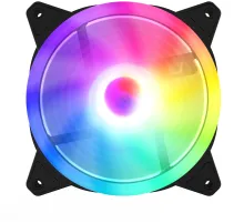 Вентилятор для корпуса GMNG GG-CF120FRGB2-PWMBK RGB 120х120x25 черный 4-pin 28дБ Ret