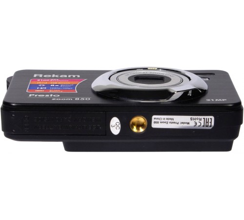 Фотоаппарат Rekam Presto zoom 850 bl черный 21Mpix 2.7" 1080p SDHC/MMC CMOS IS el/Li-Ion Фотоаппарат Rekam Presto zoom 850 bl черный 21Mpix 2.7" 1080p SDHC/MMC CMOS IS el/Li-Ion