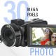 Видеокамера Rekam Allure zoom 1100 черный 1x 3" 4K 125Mb SDHC Flash/Flash
