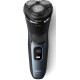Бритва роторная Philips S3144/00 реж.эл.:3 питан.:аккум. темно-синий