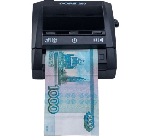 Детектор банкнот Dors 200 M2 FRZ-053758 BLACK автоматический рубли Детектор банкнот Dors 200 M2 FRZ-053758 BLACK автоматический рубли