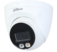 DAHUA DH-IPC-HDW2449TP-S-LED-0360B Уличная купольная IP-видеокамера Full-color с ИИ 4Мп, 1/2.9” CMOS, объектив 3.6мм, видеоаналитика, LED-подсветка до 30м