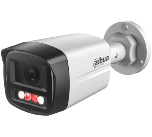 DAHUA DH-IPC-HFW1239TL1P-A-IL-0280B Уличная цилиндрическая IP-видеокамера 2Мп; 1/2.8” CMOS; объектив 2.8мм; ИК-подсветка до 30м, LED-подсветка до 20м