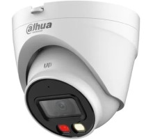 DAHUA DH-IPC-HDW1239VP-A-IL-0280B Уличная турельная IP-видеокамера 2Мп, 1/2.8” CMOS, объектив 2.8мм, ИК-подсветка до 30м, LED-подсветка до 20м