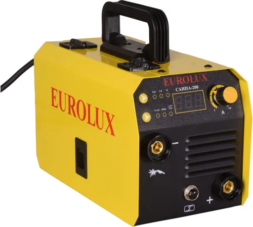 Сварочный полуавтомат Eurolux САИПА-200 инвертор FLUX, MMA,TIG-Lift 4.8кВт Сварочный полуавтомат Eurolux САИПА-200 инвертор FLUX, MMA,TIG-Lift 4.8кВт