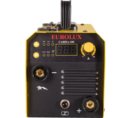 Сварочный полуавтомат Eurolux САИПА-200 инвертор FLUX, MMA,TIG-Lift 4.8кВт Сварочный полуавтомат Eurolux САИПА-200 инвертор FLUX, MMA,TIG-Lift 4.8кВт