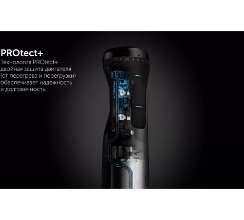 Блендер погружной Polaris PHB 1510GL Silent 1500Вт черный