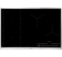 Индукционная варочная поверхность AEG IKE84471XB черный/серебристый