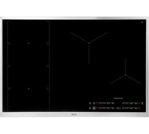 Индукционная варочная поверхность AEG IKE84471XB черный/серебристый