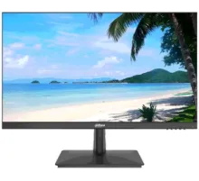 23,8"(16:9) FHD ЖК-монитор. 1920x1080, яркость 250 кд/м2, Контраст 3000:1, углы обзора 178°/178°, время отклика 8 мс, Цвет: 8 бит, VESA: 100?100 мм. Интерфейсы: VGA?1, HDMI?1, Audio In. Динамики ?2, 1.5W Dahua DHI-LM24-H200