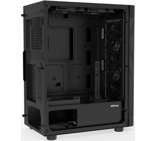 Корпус Zalman i4 черный без БП ATX 5x120mm 2xUSB2.0 1xUSB3.0 audio bott PSU